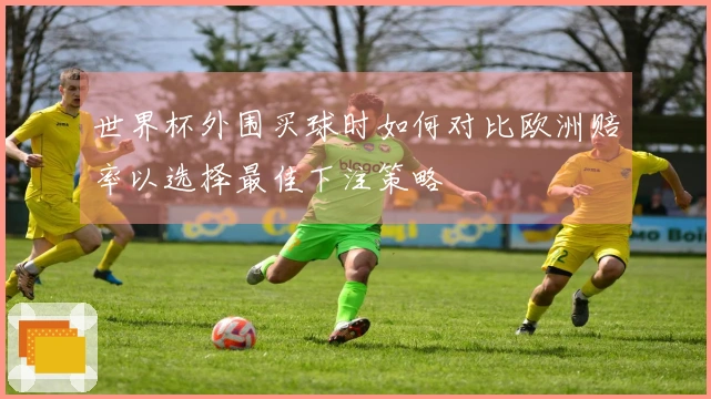 世界杯外围买球时如何对比欧洲赔率以选择最佳下注策略