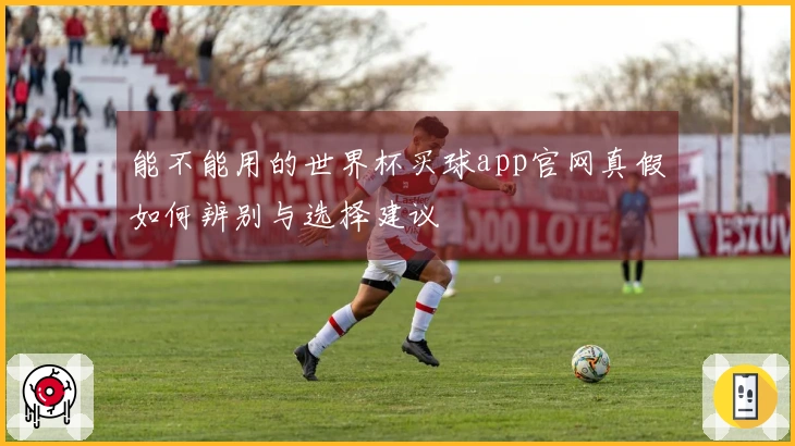 能不能用的世界杯买球app官网真假如何辨别与选择建议