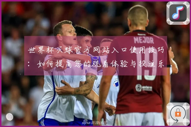 世界杯买球官方网站入口使用技巧：如何提高您的观看体验与投注乐趣